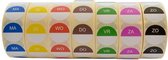 Set étiquettes HACCP - tous les jours - 7 rouleaux 500 étiquettes par rouleau - Etiquette de durée de vie
