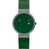 Jacob Jensen Herren-Uhren Quartz Analogique Taille Unique Vert 32020797