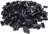 100 Bouwstenen 2x4 | Zwart | Compatibel met Lego Classic | Keuze uit vele kleuren | SmallBricks