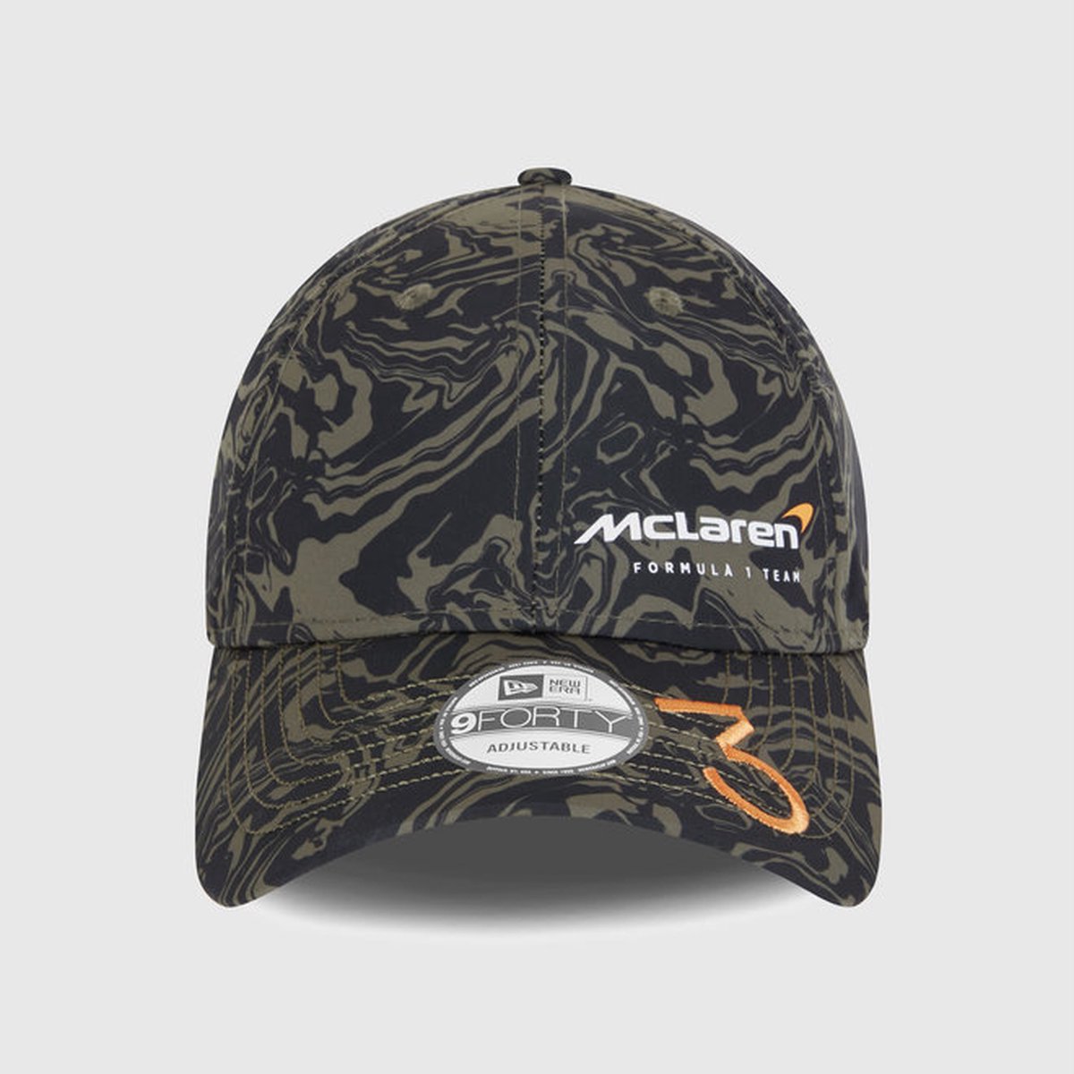 McLaren marble Daniel Ricciardo cap met nummer 3