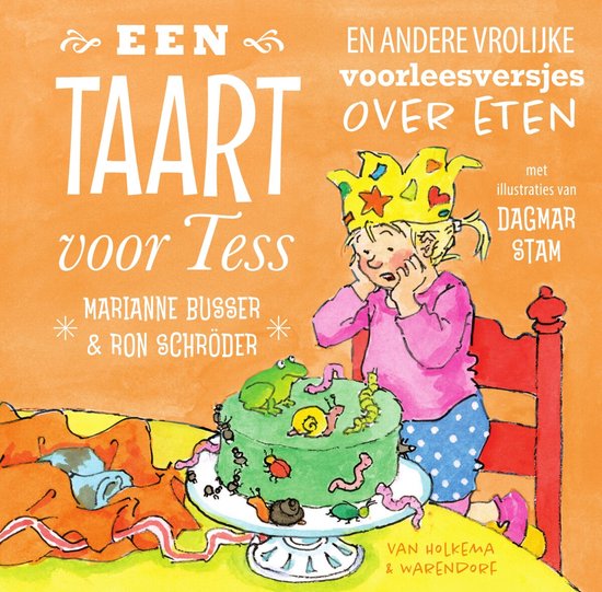 Een taart voor Tess en andere vrolijke voorleesversjes over  ... - cover