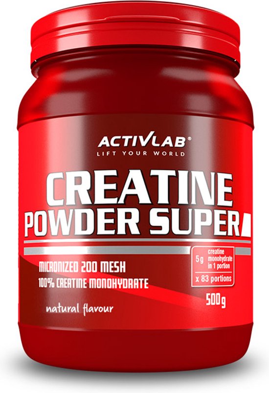 Creatine Powder Super Unflavoured (500g) Neutral