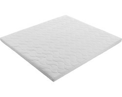 180x200 Topmatras - 9cm dik - Koudschuim Premium - Afritsbaar en wasbaar - Topper Topdek