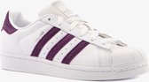 Adidas Originals Superstar W Dames Sneakers Sportschoenen Schoenen Leer Wit/Paars - EU
