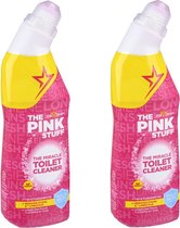 The Pink Stuff - 2x 750 ml - Stardrops Wonder Toiletreiniger - HET Wonder Schoonmaakmiddel - The Miracle Cleaner
