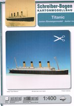 bouwplaat Titanic, beginners, schaal 1/400