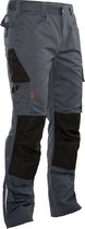Jobman 2321 Pantalon de Travail Service - Taille 48 - Grijs/ Zwart