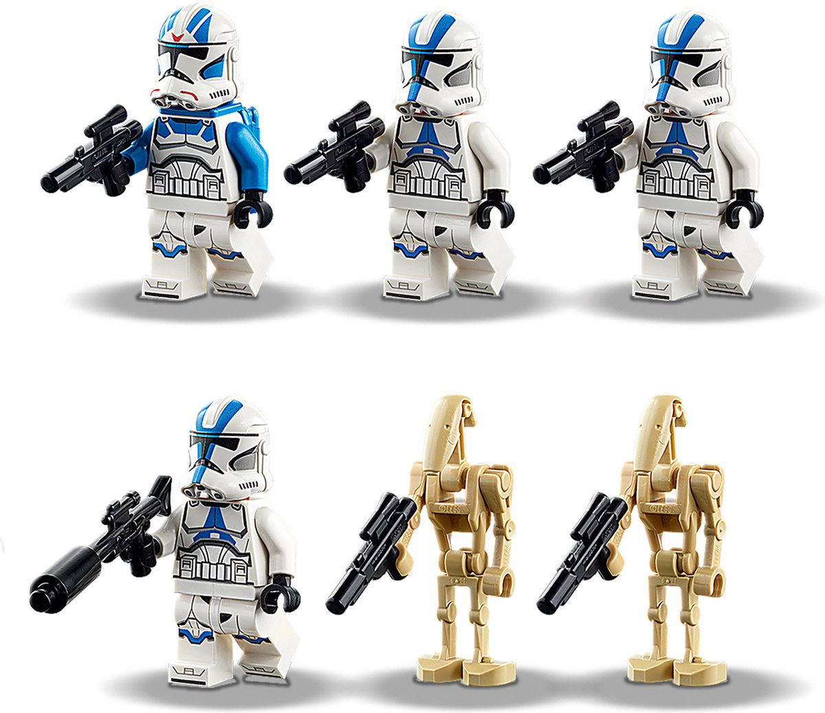 LEGO Star Wars 501st Legion Clone Troopers 75280 — afbeelding 5