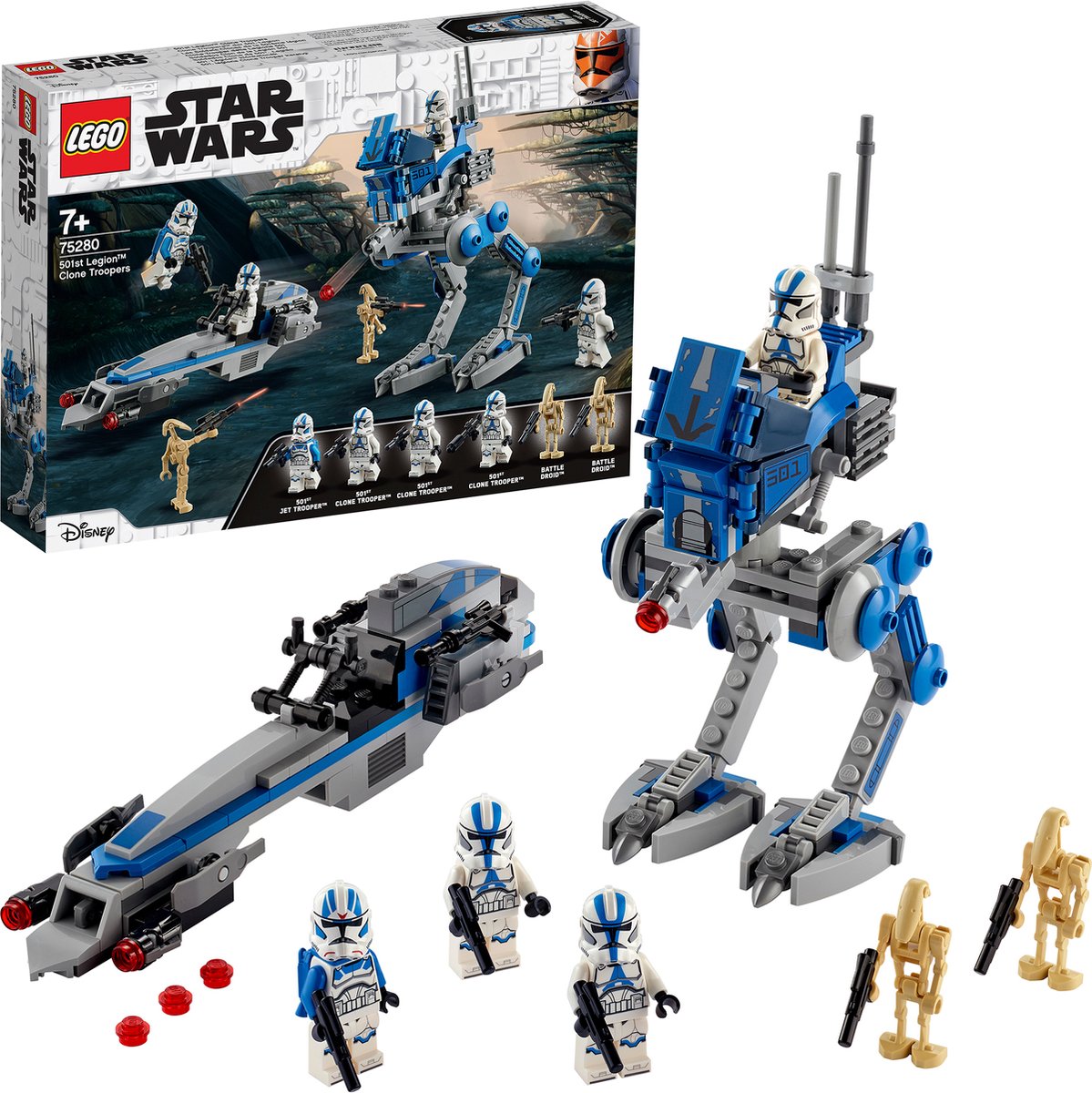 LEGO Star Wars 501st Legion Clone Troopers 75280 — afbeelding 2