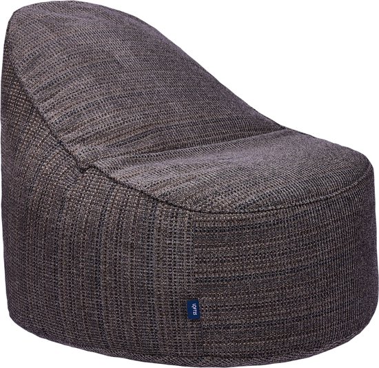 Corduroy Zitzak voor Volwassenen - Comfortabele Gaming Zitzak voor in de Woonkamer - Ergonomische en Grote Lichtgewicht Zitzak - Duurzame XXL Zitzak met Optimale Rugondersteuning - Houtskool