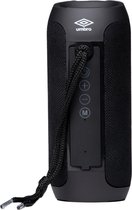 Umbro Draagbare Bluetooth Speaker met Radio - Draadloos - Meerdere Ingangen: AUX/USB/SD - Zwart