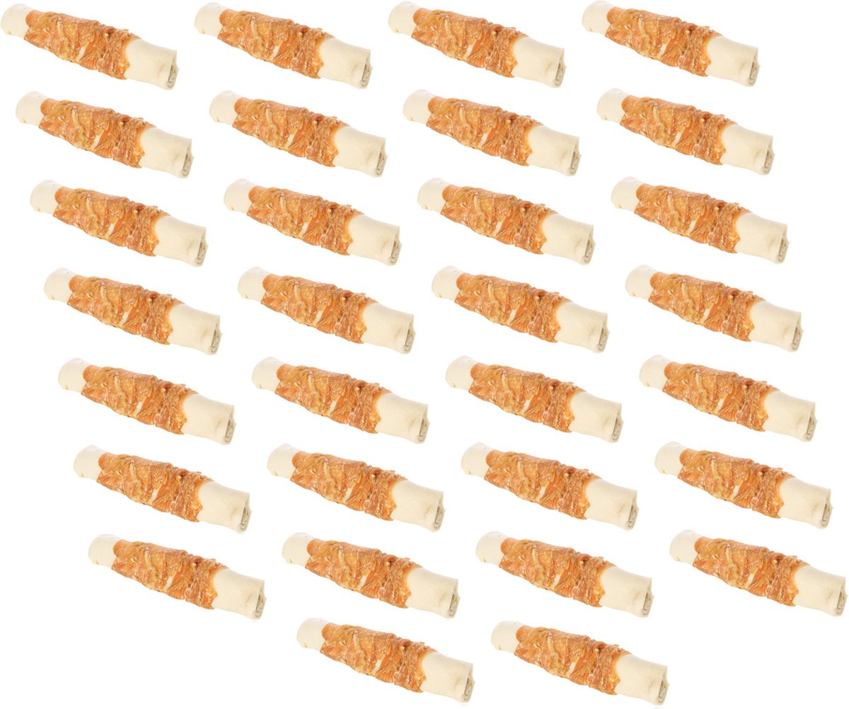Timo Runder Kauwrol - Hondensnacks - 30 x Kip Lever 18 cm 100-110 g 1 stuk