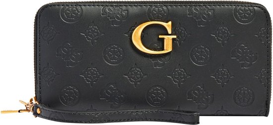 Guess G Vibe SLG SMALL ZIP AROUND Dames Portemonnee - Black Logo