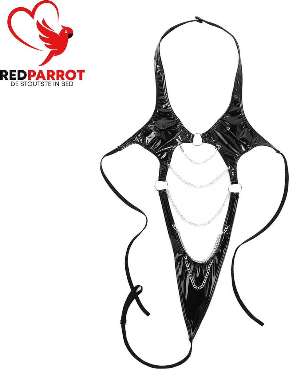 Lingerie en latex BDSM vêtements sexy Colliers Latex SM Vêtements de bondage... bol