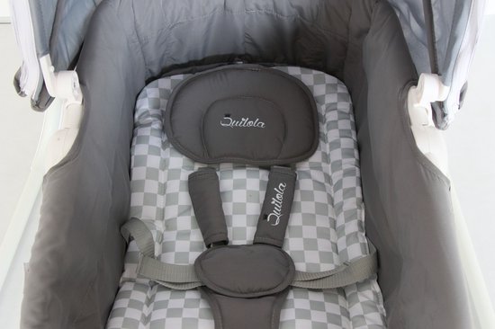 Elektrische aangedreven Baby schommelstoel -baby swing - Wieg en wipstoel in 1 met muziek - incl. muggennet - Geschikt voor 0-36 maanden van Luxeuro — afbeelding 5
