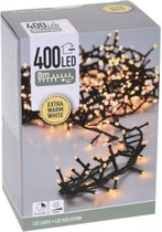 Oneiro’s luxe Micro Cluster 400 LED - 8m - met timer en dimmer - extra warm wit - kerst – clusterverlichting- feestdagen - winter - verlichting - binnen - buiten – sfeer