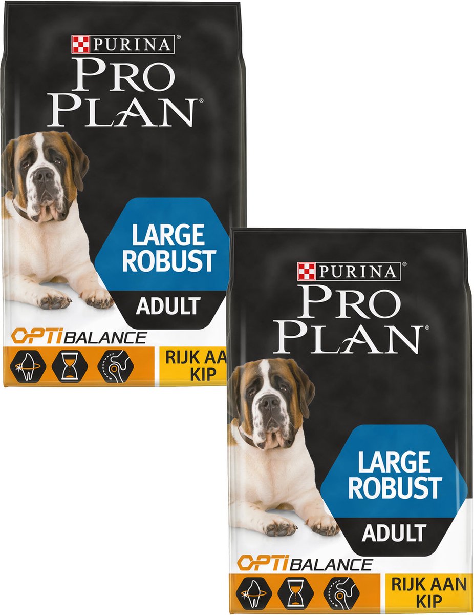 Pro Plan Pro Plan Dog Adult Large Breed Robust Kip - Hondenvoer - 2 x 14 kg