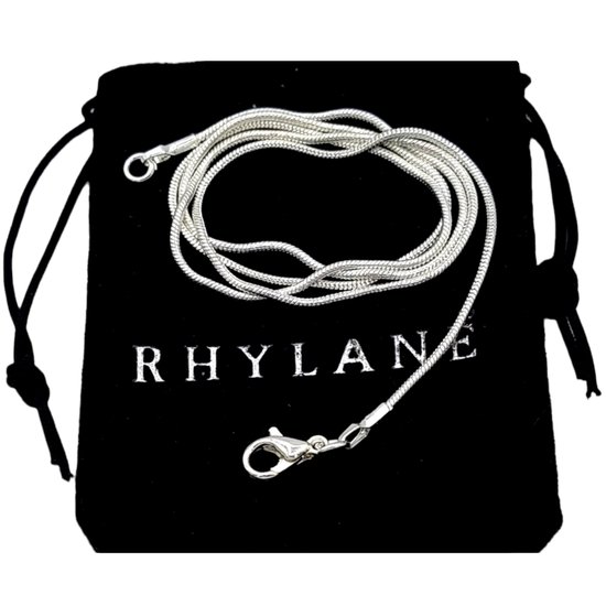 Rhylane - Ketting Slang Schakel - Kleur Zilver