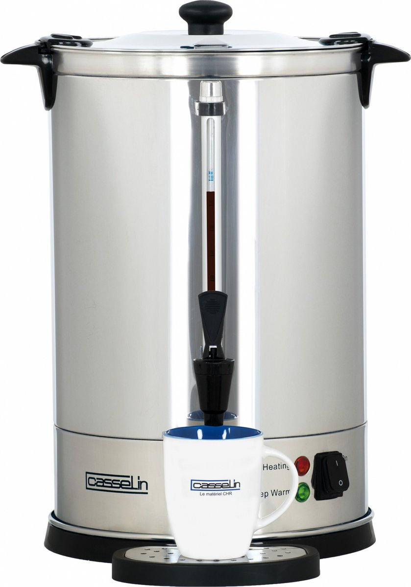 Koffie percolator 100 kopjes 15 Liter RVS bol