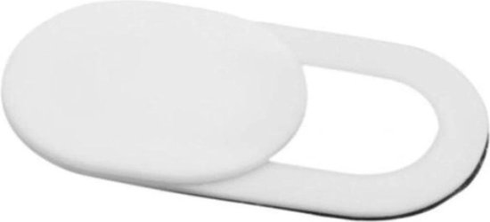 GreenBasket Webcam cover - Geschikt voor laptop, smartphone, en tablet - Wit