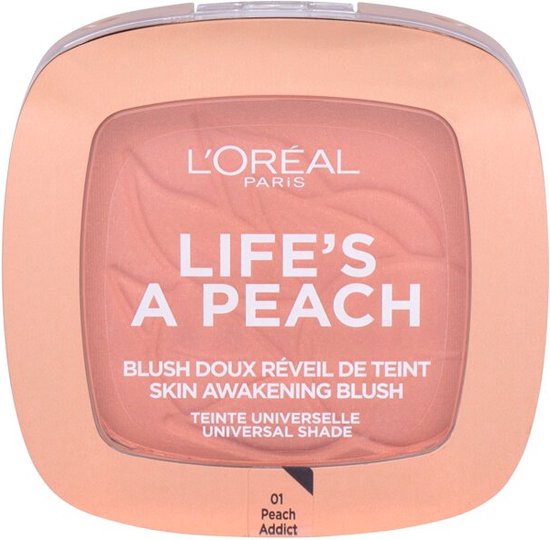 L’Oréal Paris Make-Up Designer Wake Up & Glow Blush - 01 Life's A Peach - Blush - L´oreal