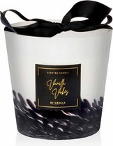 Riverdale Sense Geurkaars in pot Vanilla Vibes 12cm zwart