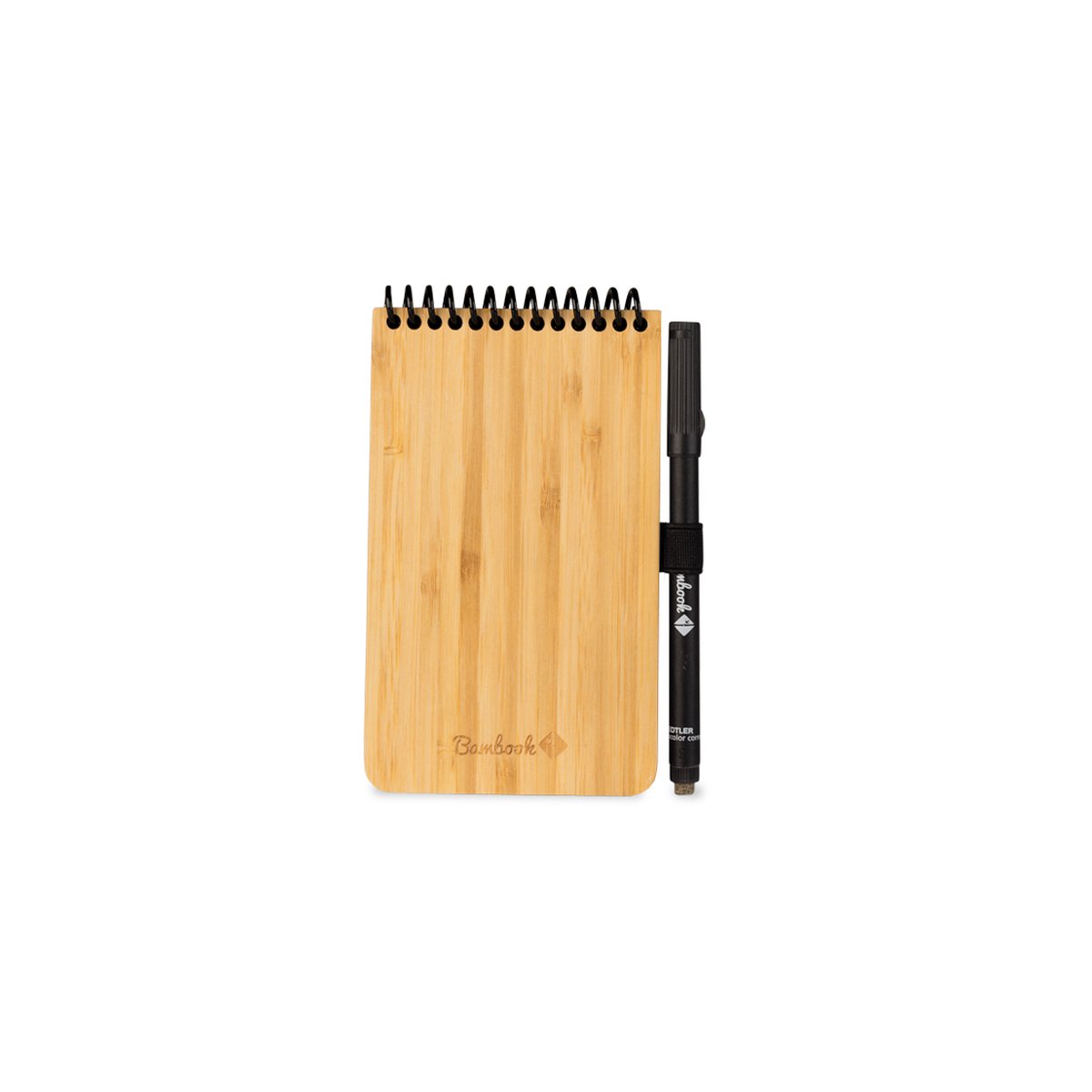 Bambook Pocket uitwisbaar notitieboek - Hardcover - Duurzaam, herbruikbaar whiteboard schrift - Met 1 gratis stift