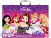 Crayola - Hobbypakket - Disney Princess Inspiratie Kleurkoffer Voor Kinderen - 115 Stuks