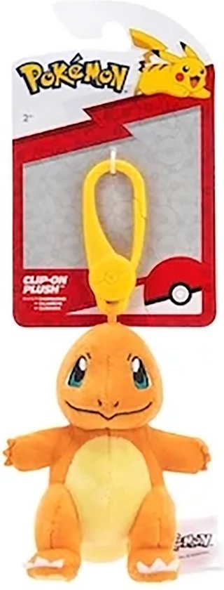 Pokemon - Peluche à clipser - Salamèche