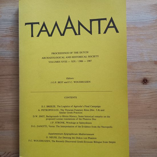 9789072067029 - 18-19 Talanta
