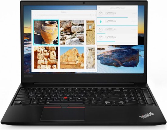 Lenovo ThinkPad E585 AMD Ryzen™ 5 2500U Laptop 39,6 cm (15.6") Full HD 8 GB DDR4-SDRAM 256 GB SSD Wi-Fi 5 (802.11ac) Windows 10 Pro Zwart - Lenovo - Hoofdafbeelding