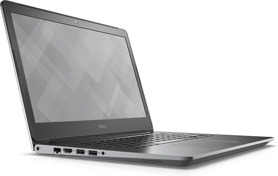 DELL Vostro 5468 Intel® Core™ i5 i5-7200U Laptop 35,6 cm (14") 8 GB DDR4-SDRAM 256 GB SSD Wi-Fi 5 (802.11ac) Windows 10 Pro Zwart, Grijs