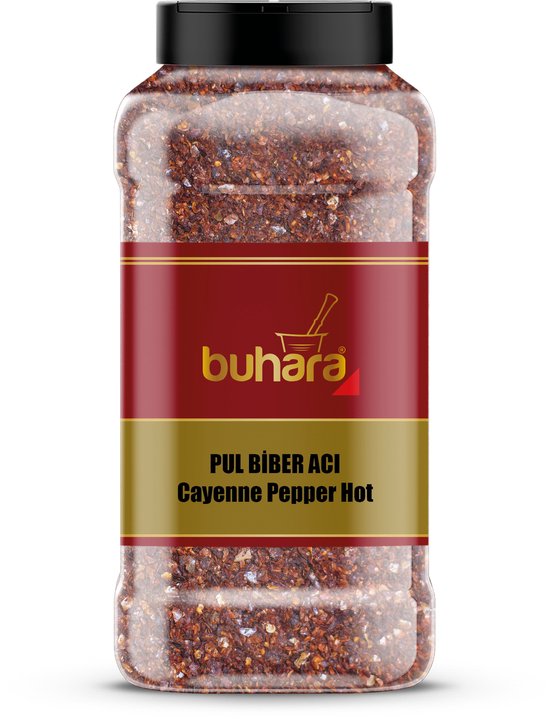 Buhara - Cayenne Peper Hete - Pul Biber Aci - Cayenne Pepper Hot - 150 gr