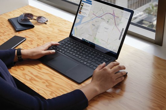 Microsoft Surface Laptop 3 Intel® Core™ i7 i7-1065G7 34,3 cm (13.5") Touchscreen 16 GB LPDDR4x-SDRAM 256 GB SSD Wi-Fi 6 (802.11ax) Windows 10 Home Zwart - Microsoft - Hoofdafbeelding