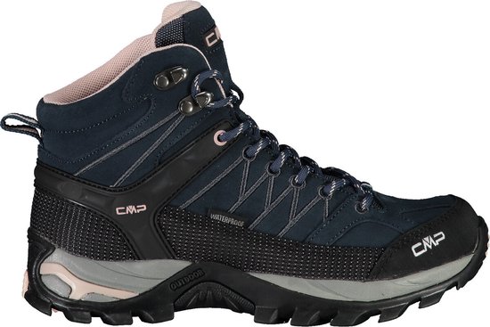 CMP Campagnolo Rigel WP Mid Chaussures de trekking Femme, bleu/noir | bol