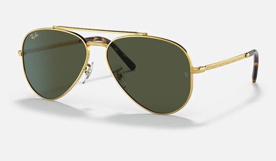Ray Ban - New Aviator - RB3625 - Legend Gold - Green G15 - 62MM