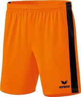 Erima Retro Star Short Hommes - New Orange / Zwart | Taille : L