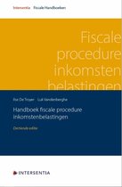 Handboek fiscale procedure inkomstenbelastingen (dertiende editie)