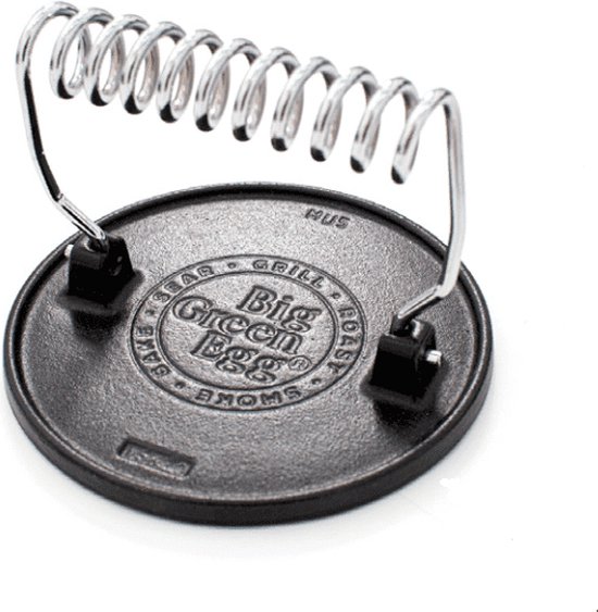 Big Green Egg Cast Iron Grill Press