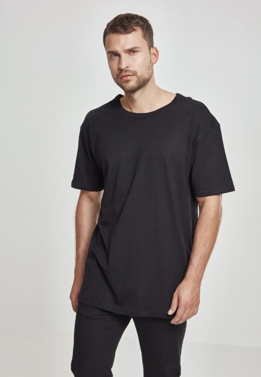 Urban Classics Oversized Tee T-shirt 5XL Katoen Heren Basics Street wear Zwart
