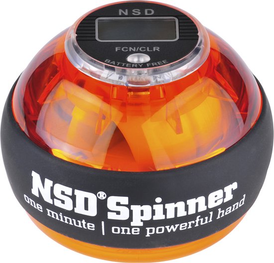 NSD Spinner Sound Pro: Dynamische Gripversterker met Geluid & Losse Snelheidsmeter - Kracht & Coördinatie Trainer