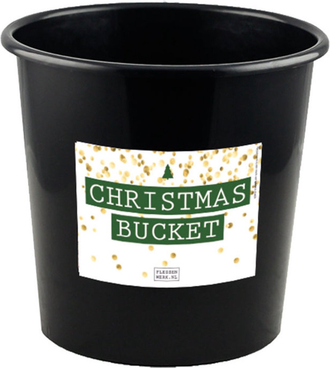 Christmas bucket - groot (8 liter) - per 12 stuks