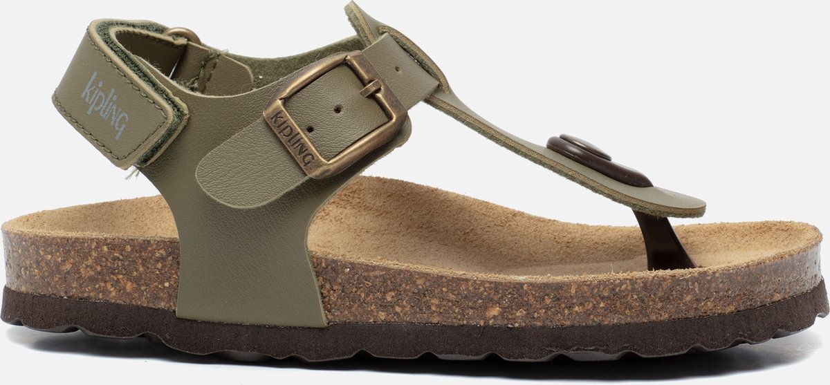 Kipling Juan Sandalen groen Imitatieleer - Heren - Maat 29