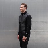 Calvin Klein Men Wrangell Hybrid jacket - Golfjas Voor Heren - Winddicht - Zwart - XXL