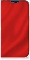 GSM Hoesje Geschikt voor iPhone 14 Pro Bookcase Portugese Vlag