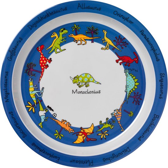 Dino's dinosaurussen melamine kinder bord - Tyrrell Katz