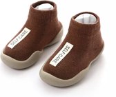 Anti-slip schoenen voor kinderen - Sloffen van Baby-Slofje - Herfst - Winter - Mokka Bruin- maat 20/21