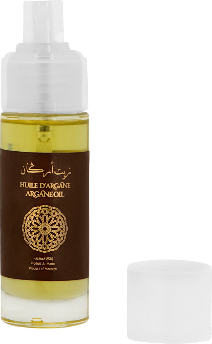 Arganolie puur 30ml - Spray - Uit Marokko - Voor Haar en Gezicht