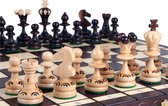 Chess the Game - Decoratief Schaakspel - Klein houten schaakbord met decoratieve schaakstukken - Bestseller!