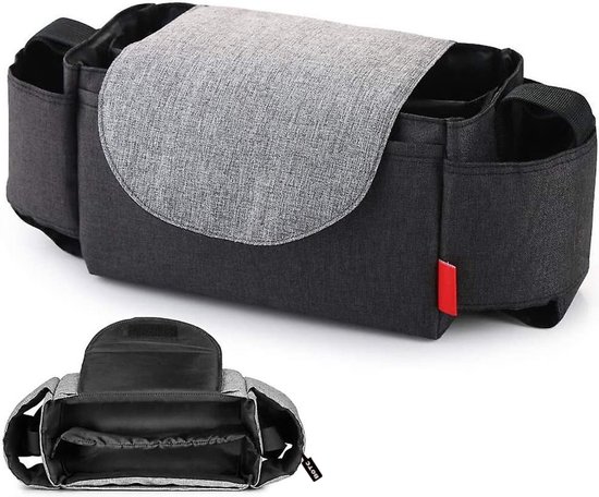 Kinderwagen Organizer Tasche - Mit Isolierten Getränkehaltern